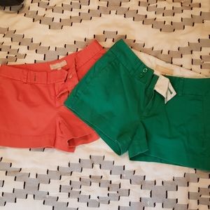Banana Republic shorts (2pair)